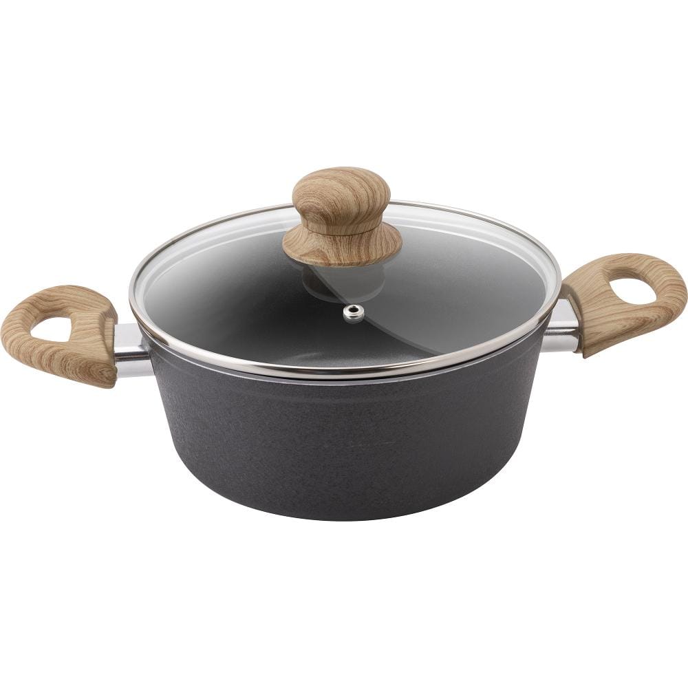 Cratiță cu capac 1.6 L (acoperire antiaderentă) NATUR