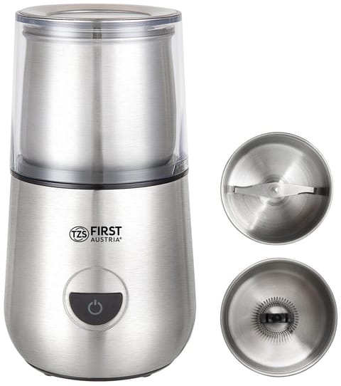 Râșniță de cafea cu spumator de lapte inox 200 W