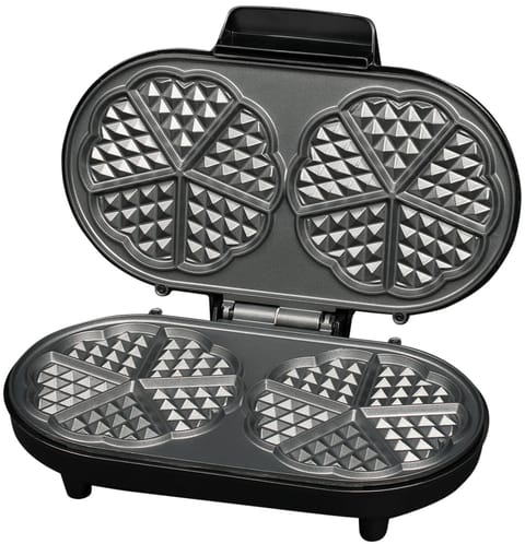 Aparat pentru vafe DOBLE, 1000 W