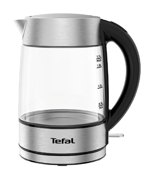 Fierbător sticlă/inox 1.7 L, 2400 W