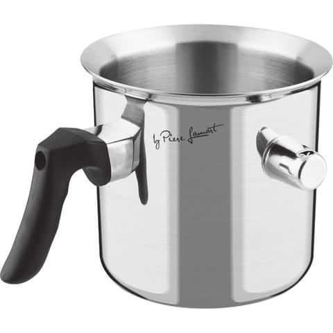 Cratiță mică cu fluier pentru lapte 1 L (oțel inox) MILK